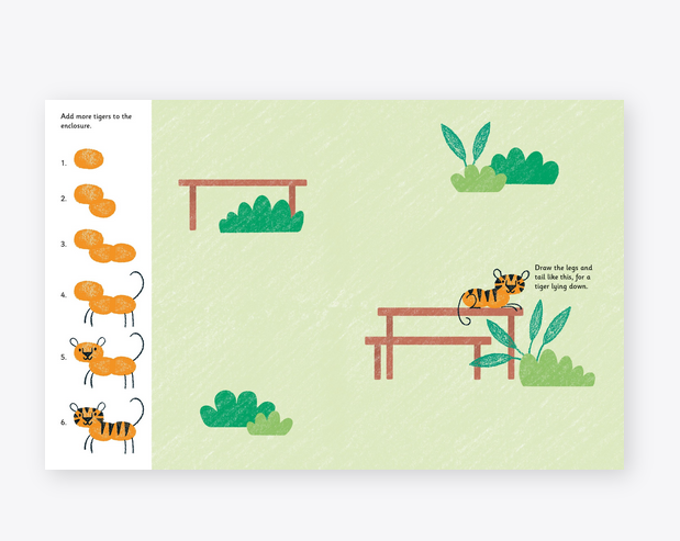 Fingerprint Activities Zoo Usborne