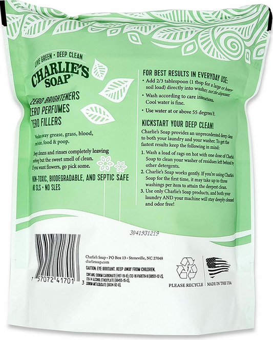 Charlie's Soap Laundry Powder 100 Loads - Elegant Mommy