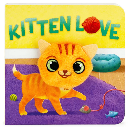 Kitten Love - Finger Puppet Book - Elegant Mommy