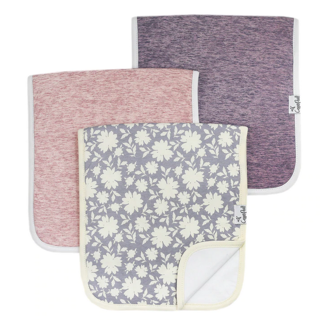 Copper Pearl Lacie Burp Cloth - Elegant Mommy
