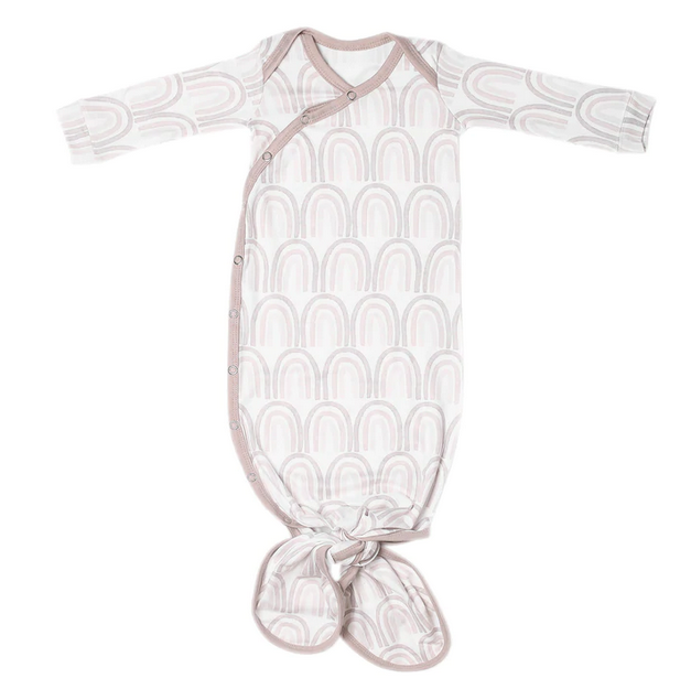 Copy of Oak Newborn Knotted Gown - Elegant Mommy