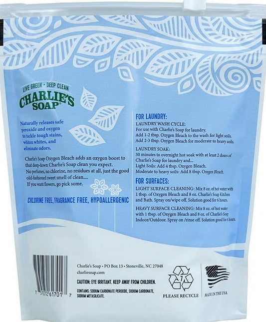 Charlies Oxygen Bleach: Non-Chlorine Bleach - Elegant Mommy
