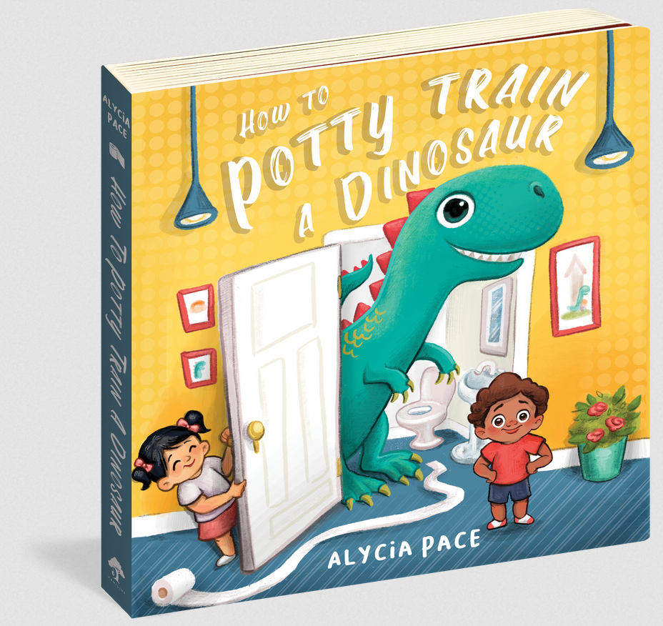 How To Potty Train A Dinosaur Book - Elegant Mommy