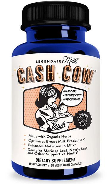 Legendairy Milk : Cash Cow® (60 capsule) - Elegant Mommy