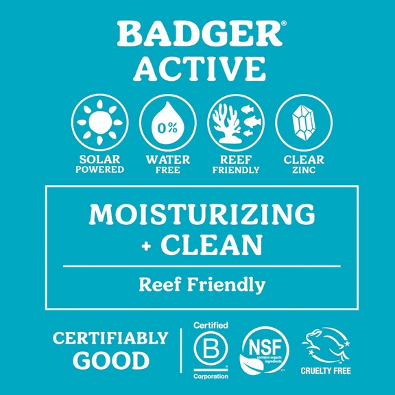 Badger SPF 15 Active Mineral Lip Balm - Elegant Mommy
