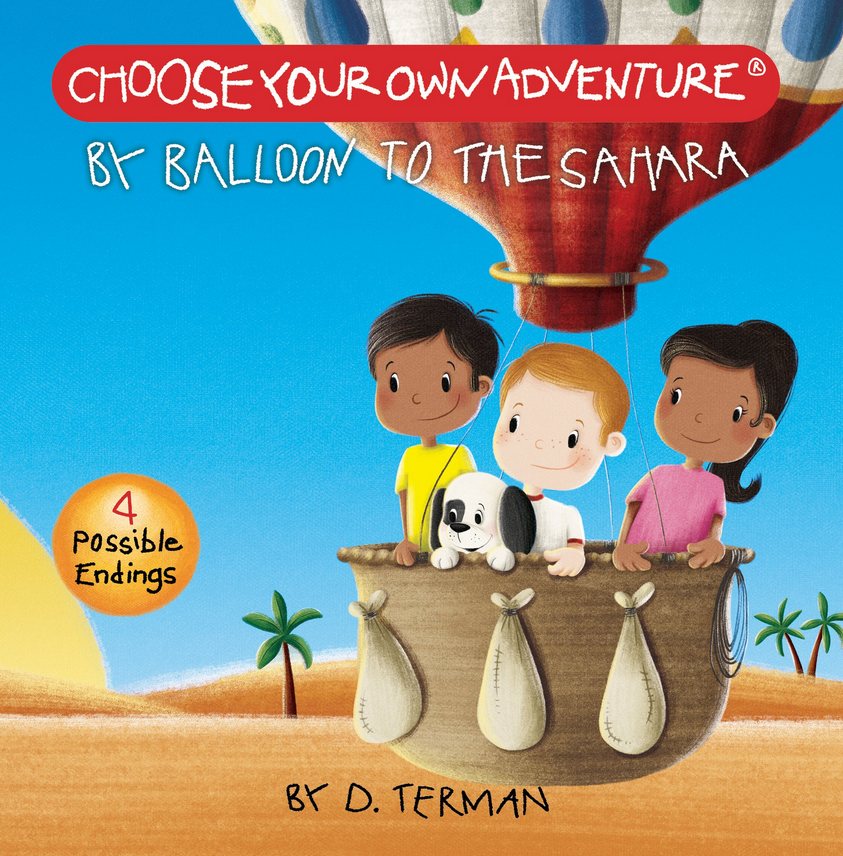By Balloon to the Sahara (Board Book) - Elegant Mommy