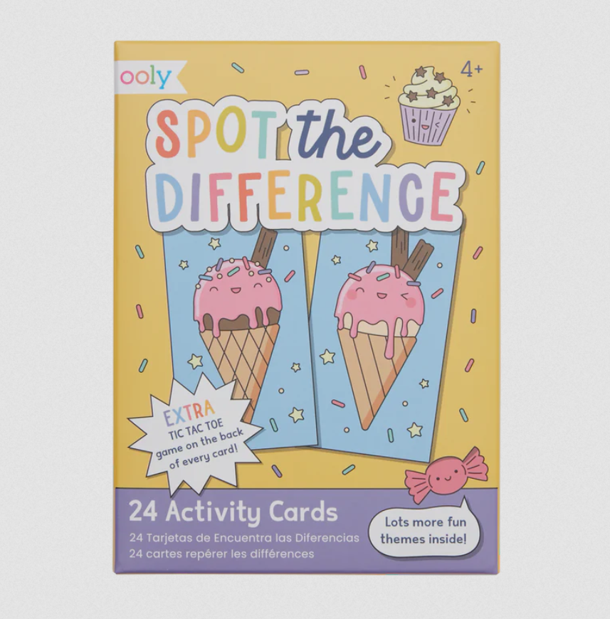Activity Cards -  Spot The Difference - Elegant Mommy