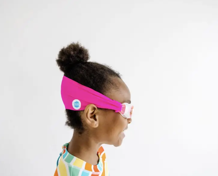 Pretty in Pink Swim Goggles - Elegant Mommy