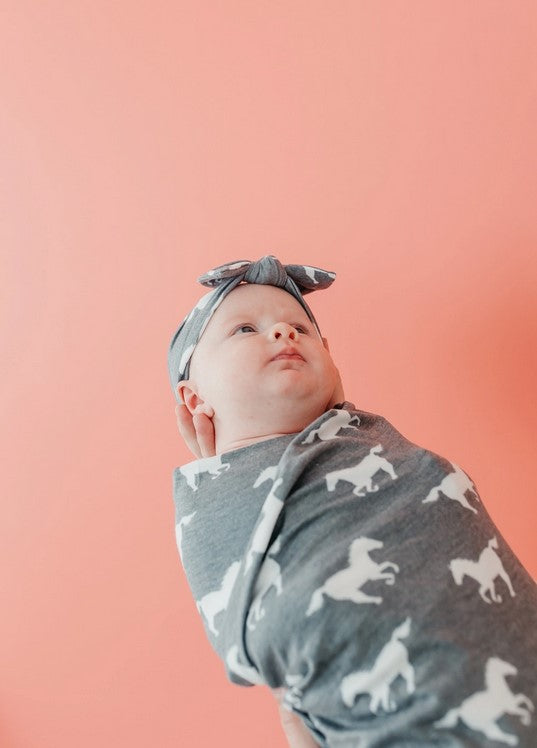 Colt Knit Blanket Single - Elegant Mommy