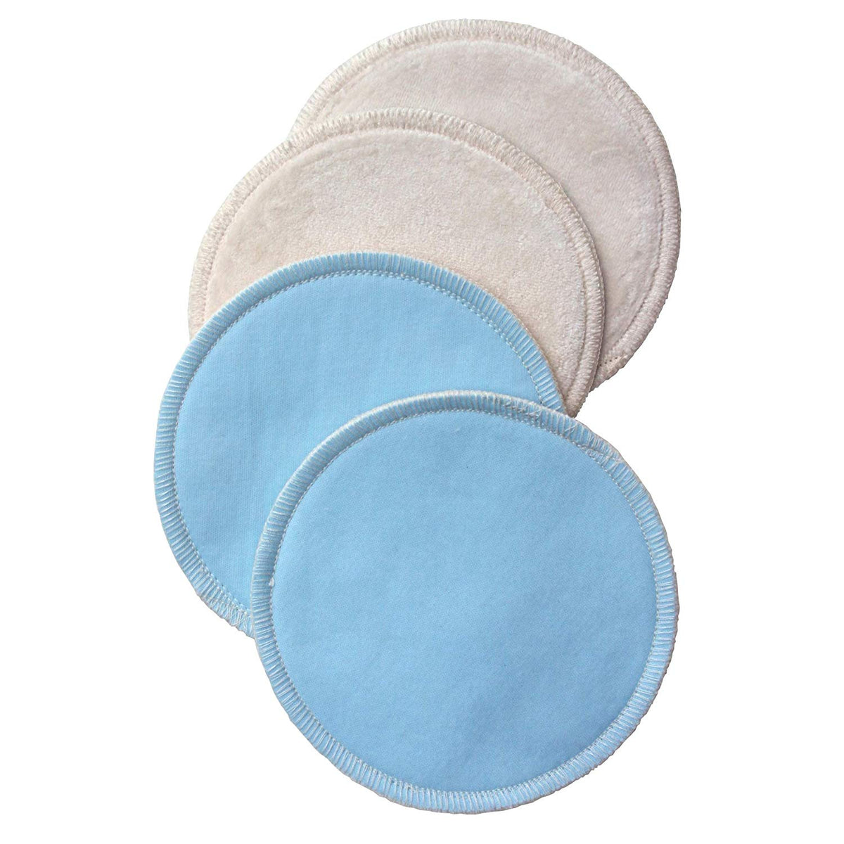 Bamboobies Overnight Reusable & Washable Nursing Pads - 2 Pairs