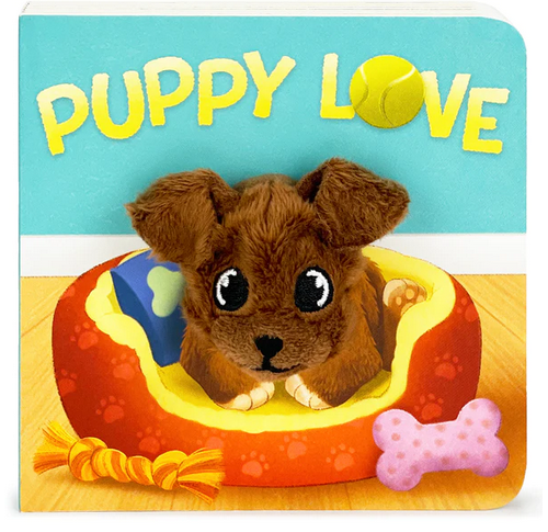 Puppy Love - Finger Puppet Book - Elegant Mommy