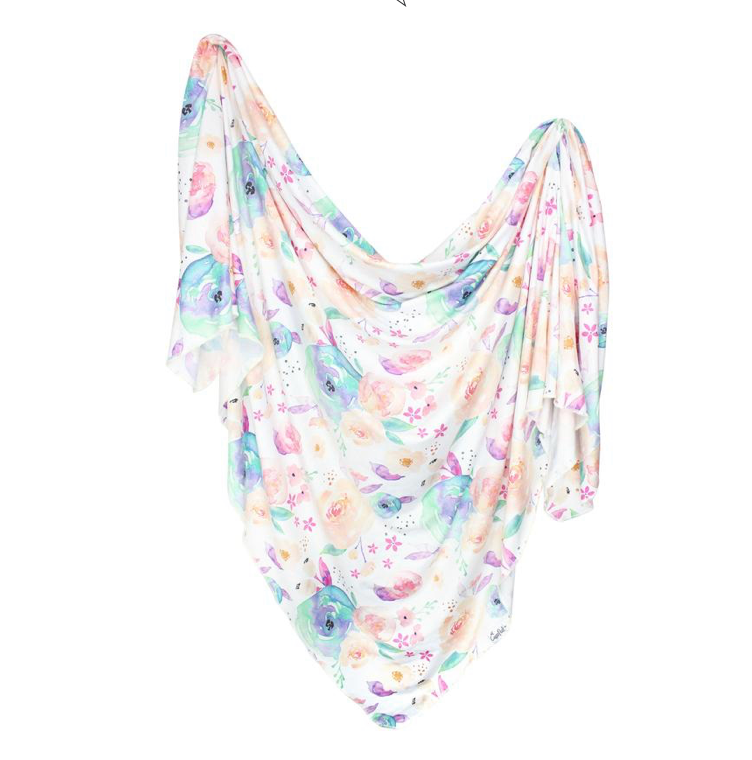 Copper Pearl Swaddle Bloom - Elegant Mommy
