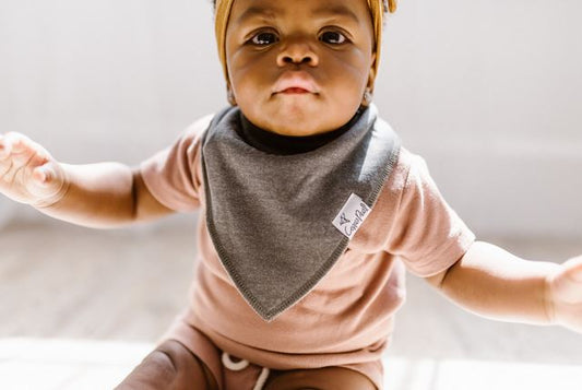 Copper Pearl Lennon Bibs - Elegant Mommy