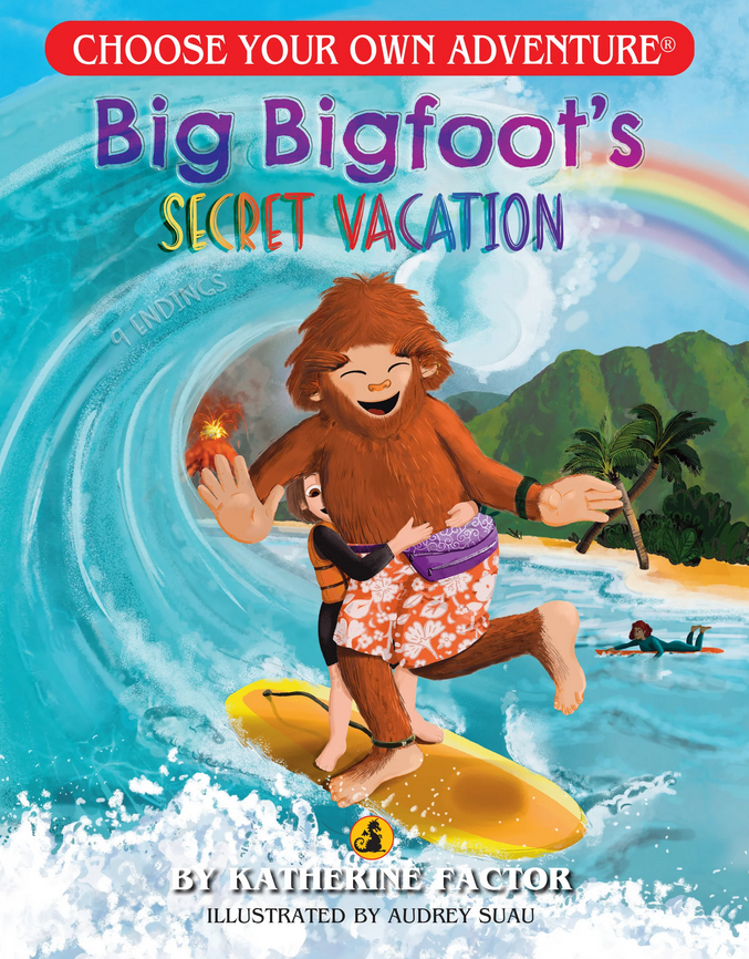 Big Bigfoot's Secret Vacation - Elegant Mommy