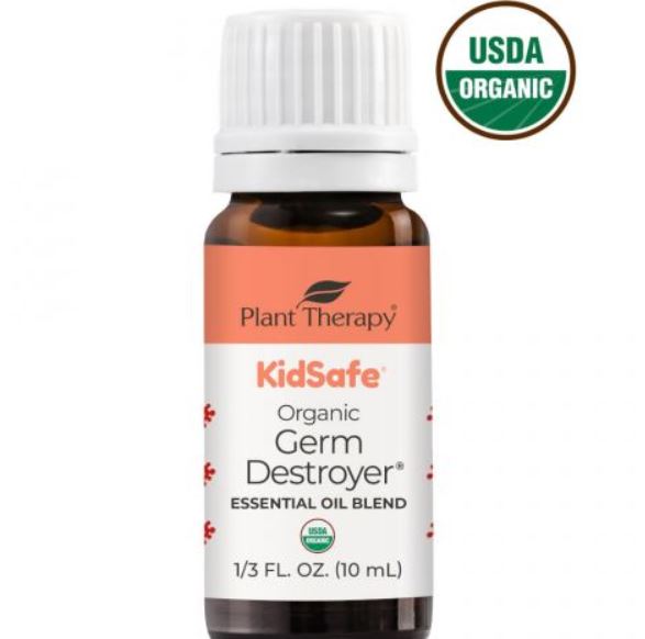 Plant Therapy Essential Oil Germ Destroyer - Organic - Elegant Mommy