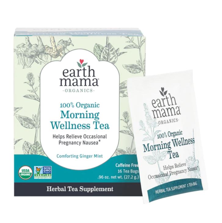 Organic Morning Wellness Tea - Earth Mama - Elegant Mommy