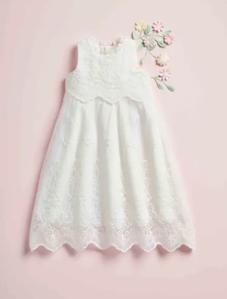 Christening Gown 0-6M - Elegant Mommy