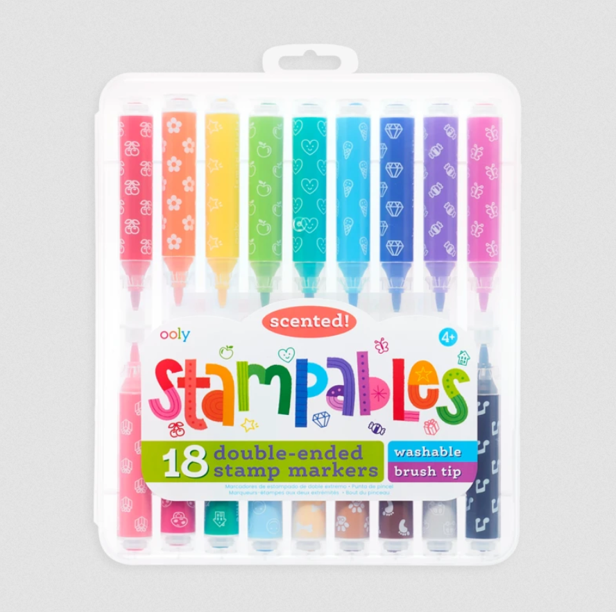Ooly- Stampables Double Ended Scented Markers - Elegant Mommy