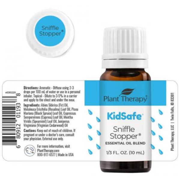Plant Therapy Essential Oil Sniffle Stopper - Elegant Mommy
