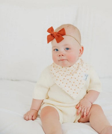 Eden Single Bandana Bib By Copper Pearl - Elegant Mommy