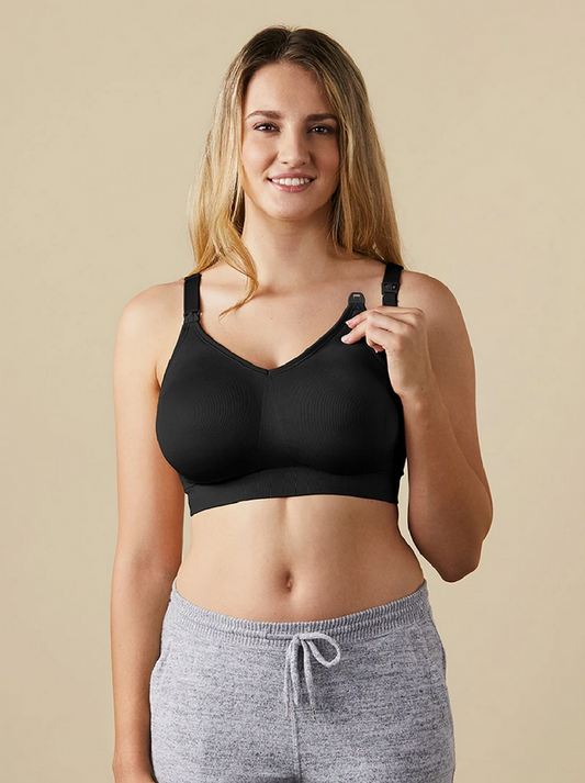 Body Silk Seemless Bra - Black - Elegant Mommy