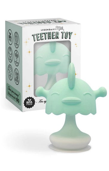 Silicone Teething Toy-Mint Green - Elegant Mommy