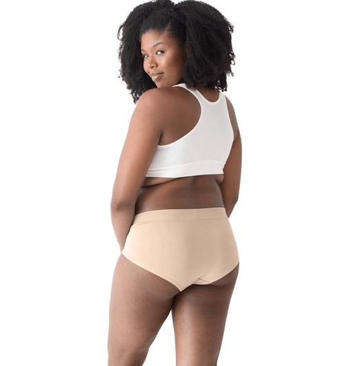 Bamboo Maternity Hipster Panties 2 Pack Neutrals - Elegant Mommy