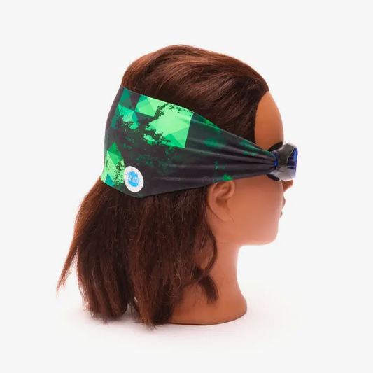 Green Fusion Swim Goggles - Elegant Mommy