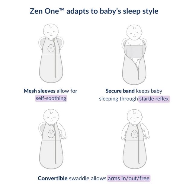 Nested Bean Zen One Sand - Elegant Mommy