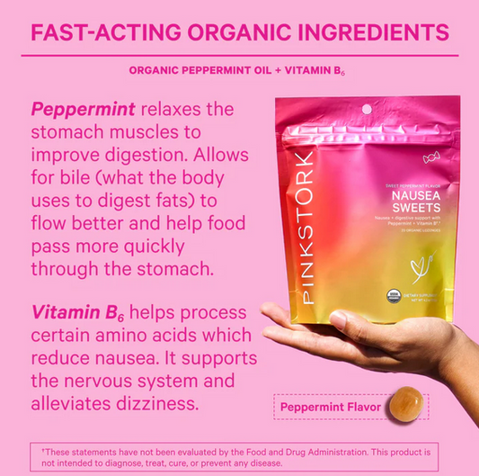 Nausea Sweets- Peppermint - Elegant Mommy