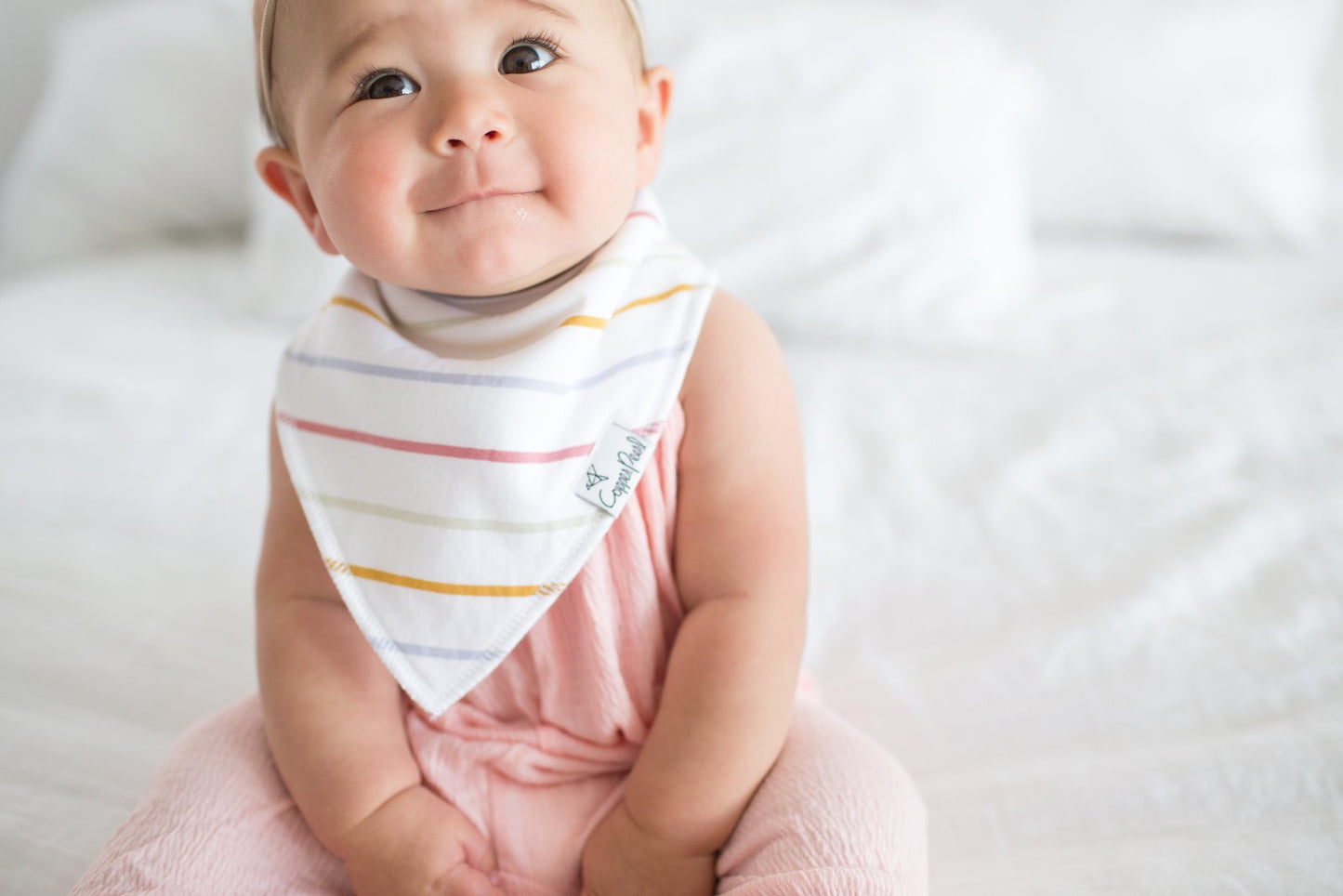 Copper Pearl Olive Bibs - Elegant Mommy