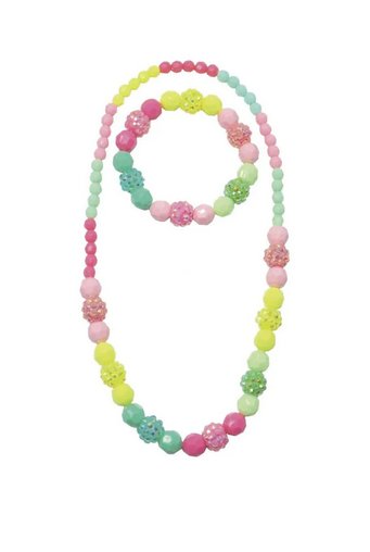 Vividly Vibrant Necklace / Bracelet Set - Elegant Mommy
