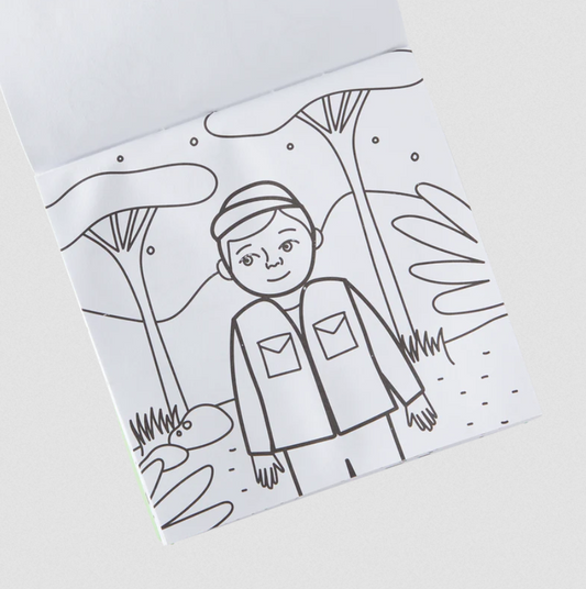 Carry-Along Coloring Book On Safari - Elegant Mommy