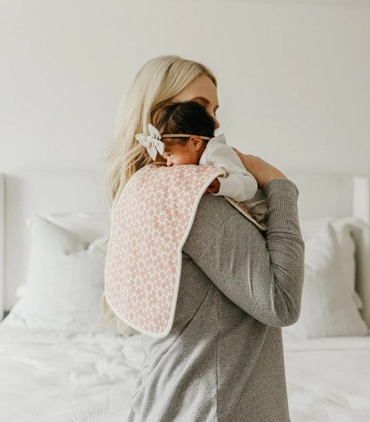 Copper Pearl Ferra Burp Cloth - Elegant Mommy