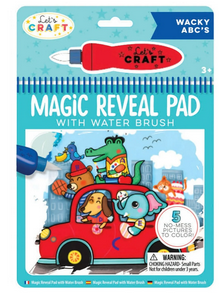 Magic Reveal Pad  - Wacky ABC's