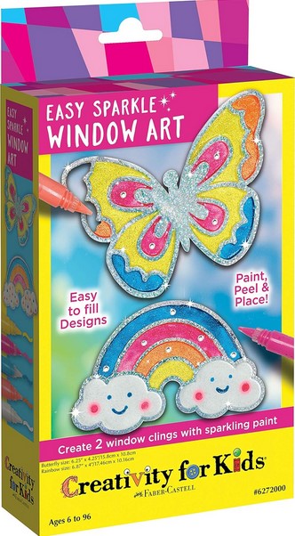 Easy Sparkle Window Art