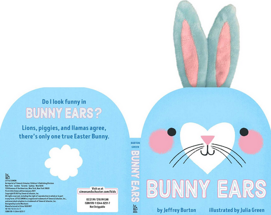 *BUNNY CRINKLE EARS BOOK