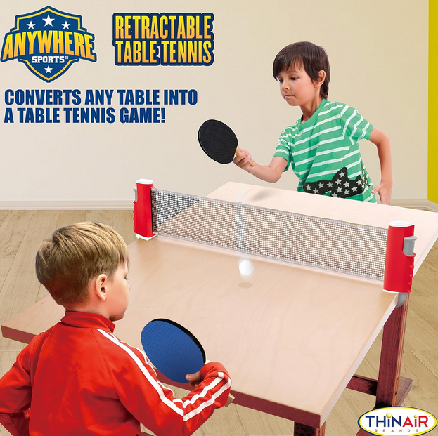 Retractable Table Tennis Set