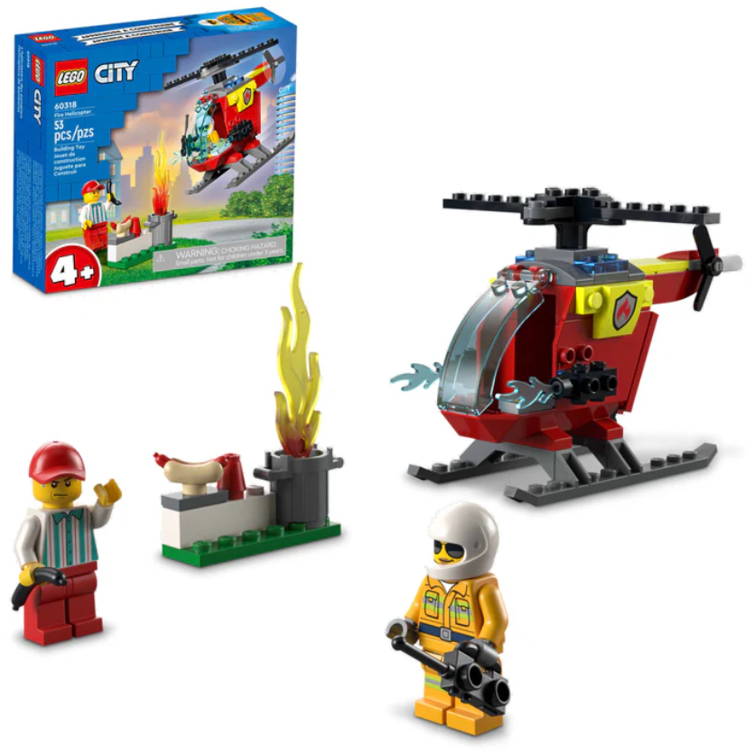 Fire Helicopter Lego City