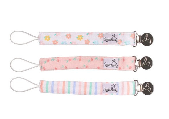 Cheery Binky Clip Set