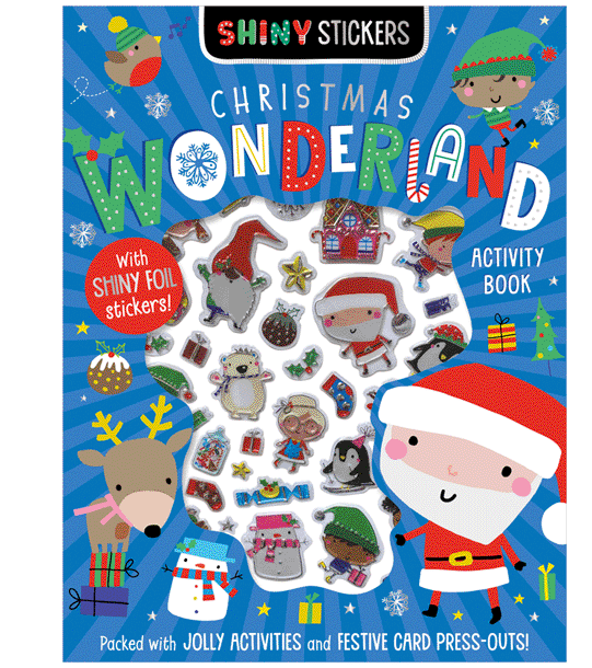 Shiny Stickers Christmas Wonderland Activity Book