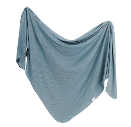 Atlantic Rib Knit Blanket Single - Elegant Mommy