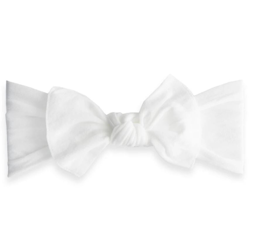 * Baby Bling: Classic Knot Glow Bow - Elegant Mommy