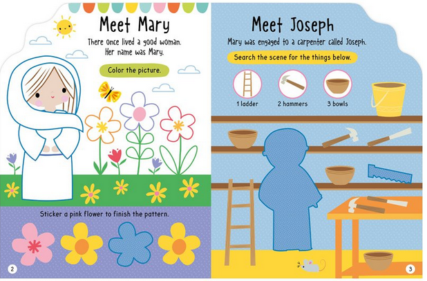 Christmas Story Sticker Activity Book, The