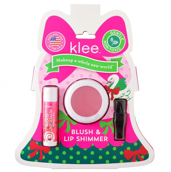 * Tinsel Dream - Holiday Blush and Lip Shimmer Set Garland Pop