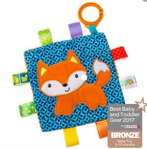 Taggies Crinkle Me Fox - Elegant Mommy
