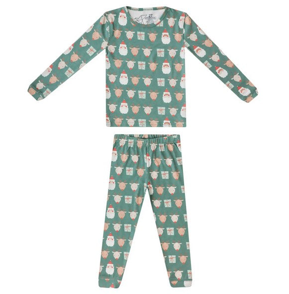 Prancer 2pc Long Sleeve Pajama Set