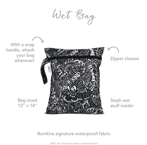 Wet Bag- Be Kind - Elegant Mommy