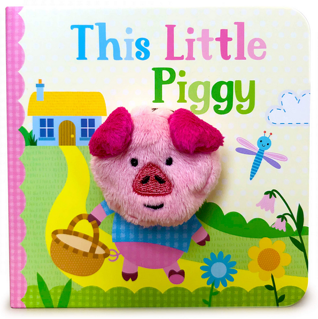 This Little Piggy - Finger Puppet Book - Elegant Mommy