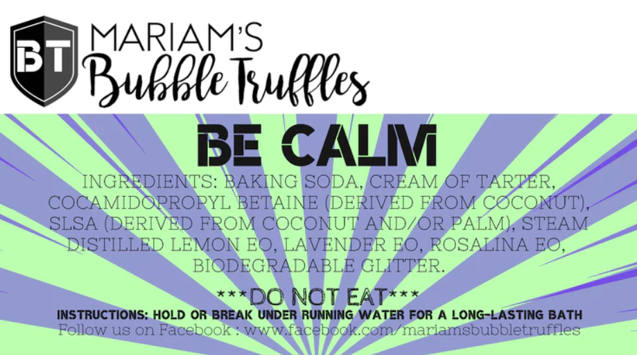 Bubble Truffle Be Calm 2 Pack - Elegant Mommy